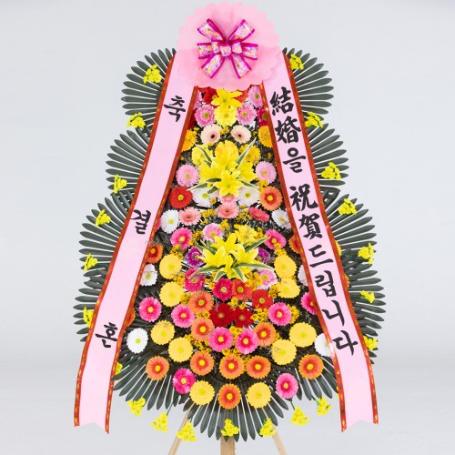 창원 축하화환 3단 특대형 - 창원꽃배달